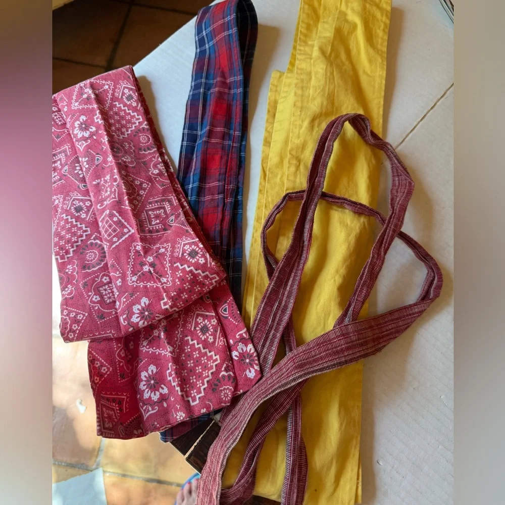 Colorful Patterned Pull Ties